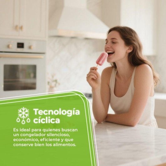 Congelador Aspes ACV855501E Vertical 91L Porta Reversível Classe E