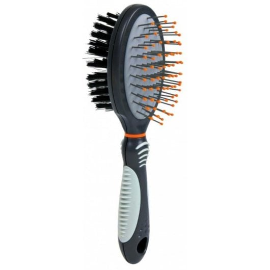 Escova para cão TRIXIE 24152 dupla face nylon e metálica antiderrapante