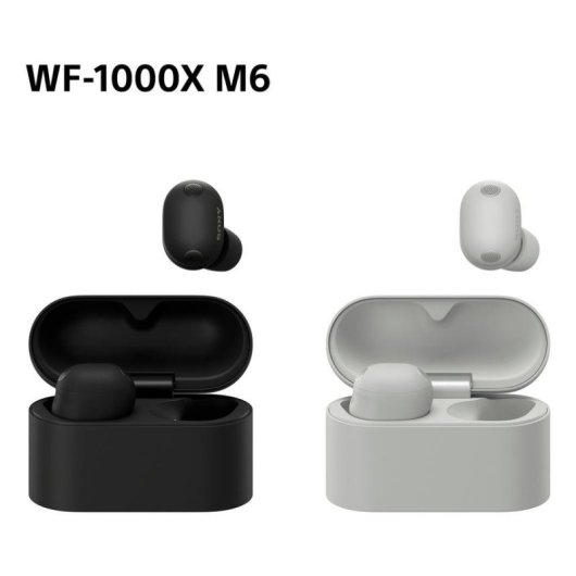 Auricolari Sony WF-1000XM6 wireless Bluetooth con Cancellazione Rumore, Hi-Res, neri