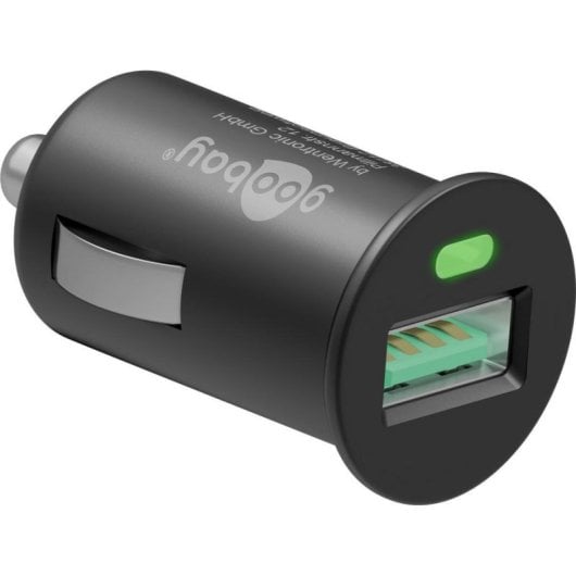 Cargador de coche Goobay 45162 USB Quick Charge 3.0 18W negro