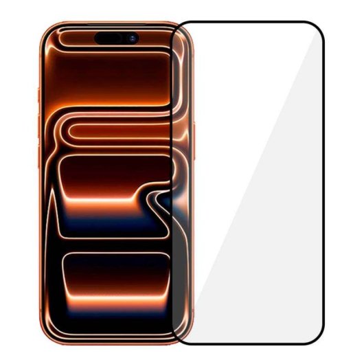 Película protetora de ecrã completa em vidro temperado para iPhone 17 Pro