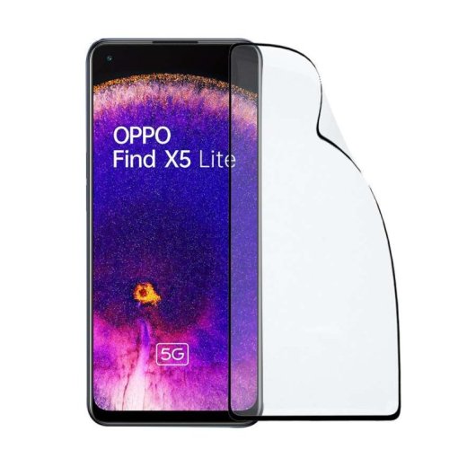 Cristal Templado Completo Irrompible Para Oppo Find X5 Lite
