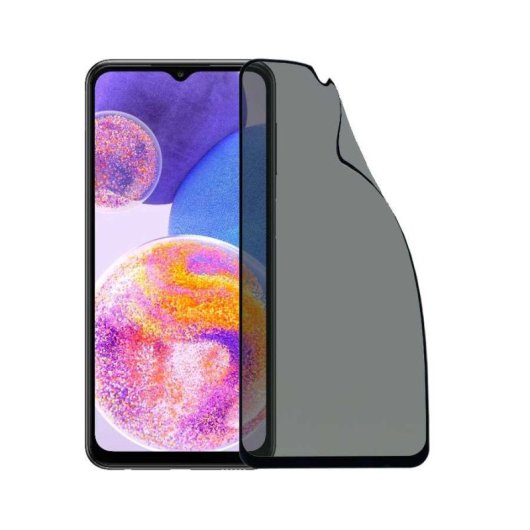 Película protetora de vidro temperado anti-espionagem inquebrável para Samsung Galaxy A13 4G