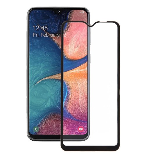 Pellicola protettiva in vetro temperato integrale per Samsung Galaxy A20e