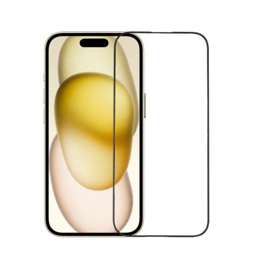 Película protetora de ecrã em vidro temperado para iPhone 16 Plus