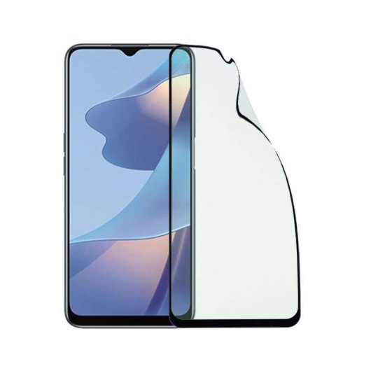 Película de vidro temperado fosco e resistente a estilhaços para Oppo A54s