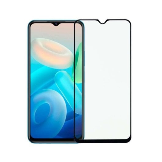 Película protetora de ecrã completa em vidro temperado para Vivo Y17s