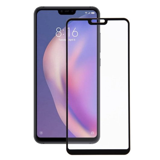Película protetora de ecrã em vidro temperado para Xiaomi Mi 8 Lite