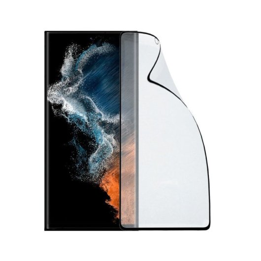 Película de vidro temperado fosco e inquebrável para Samsung Galaxy S22 Ultra