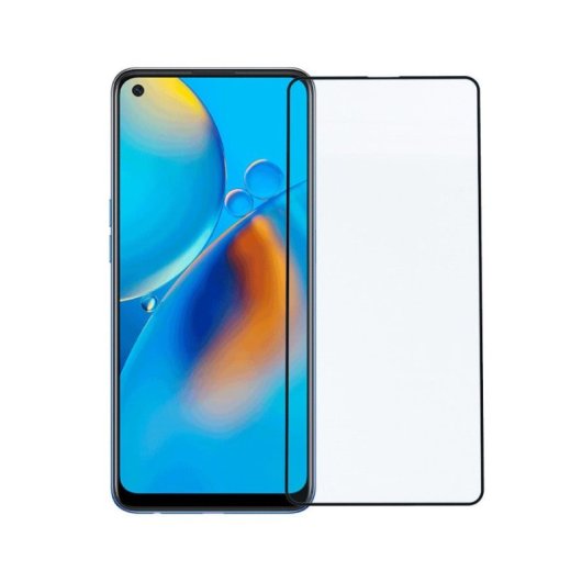 Protection d'écran en verre trempé intégral pour Oppo A54 4G