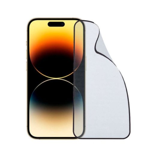 Película protetora de vidro temperado fosco e inquebrável para iPhone 15 Pro Max
