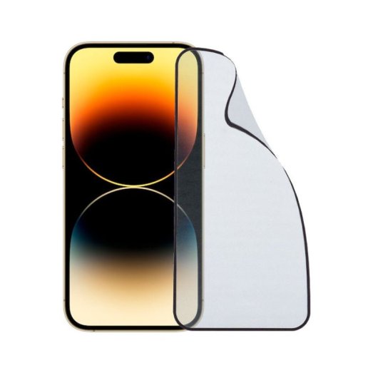 Película protetora de vidro temperado fosco e inquebrável para iPhone 15 Pro Max