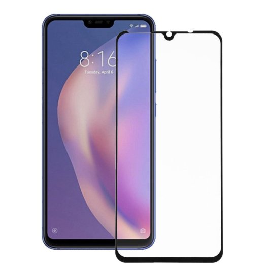 Película protetora de ecrã em vidro temperado para Xiaomi Mi 9 Lite