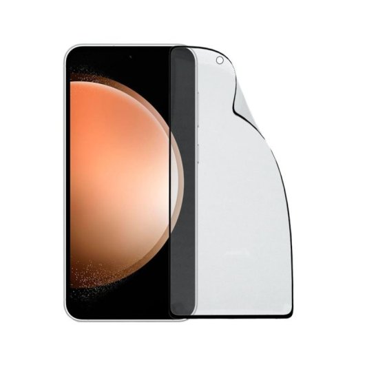 Película de vidro temperado mate e inquebrável para Samsung Galaxy S23 FE