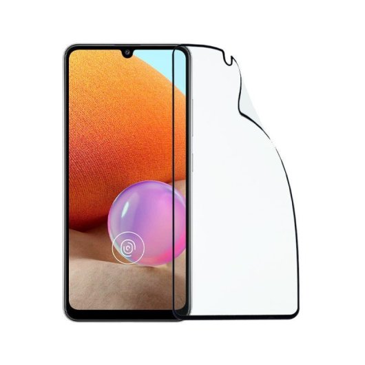 Película protetora de ecrã em vidro temperado totalmente inquebrável para Samsung Galaxy A32 4G