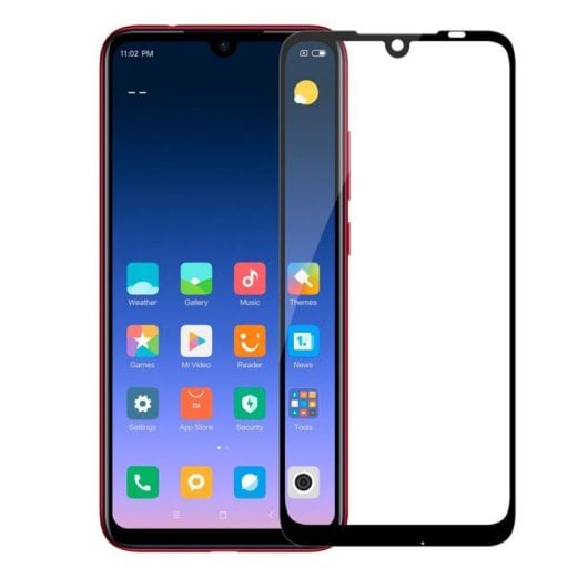 Película protetora de ecrã em vidro temperado para Xiaomi Redmi Note 7