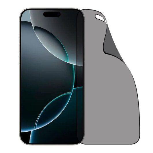 Cristal Templado Irrompible Antiespía Para Iphone 17