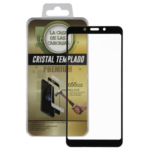 Protection d'écran en verre trempé intégral pour Xiaomi Redmi 6