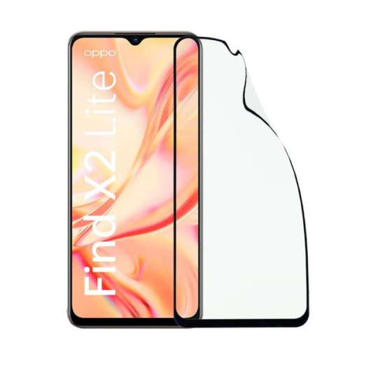 Cristal Templado Completo Irrompible Para Oppo Find X2 Lite