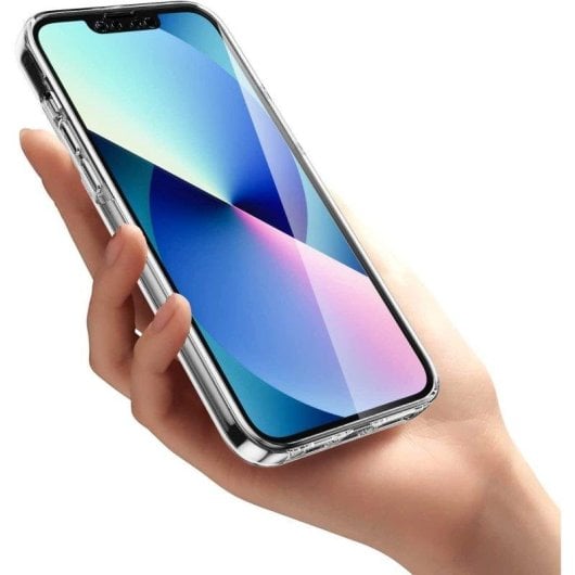 Funda para móvil Max Power Digital Doble Cara 360 Silicona Transparente Protección total para Apple iPhone 14