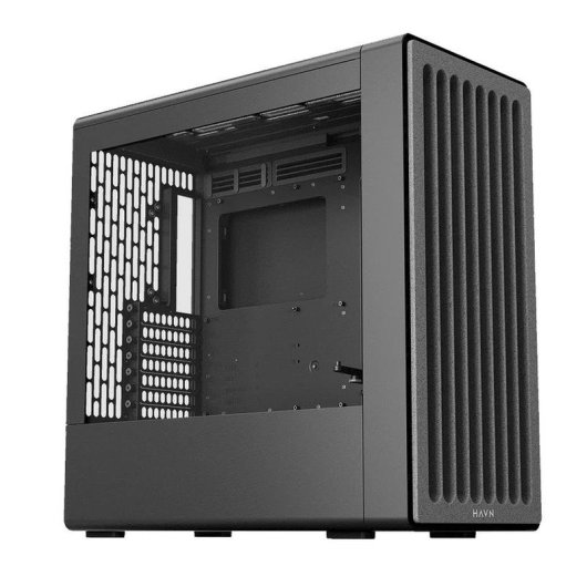 Caixa PC HAVN BF360 Mid Tower Vidro Temperado Gaming ATX EATX Preta