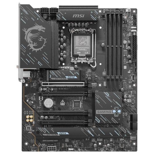 Carte mère MSI Z890 GAMING WIFI Z890 LGA1851 DDR5 ATX WiFi 7 Thunderbolt 4 PCIe 5.0