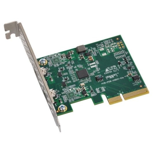 Scheda di Rete Sonnet USB3C-2PM-E PCIe USB-C 10 Gbps Low Profile Hot-Swap