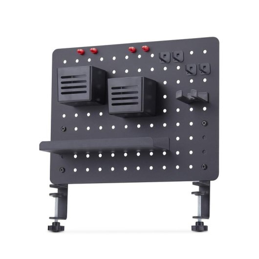 Organizador de secretária StarTech 1612B-DESK-PEGBOARD aço modular 42x32 cm preto