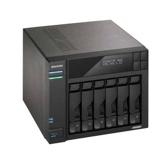 NAS desktop ASUSTOR 6 bay Intel Celeron N5105 8GB DDR4 2x 2.5GbE ADM
