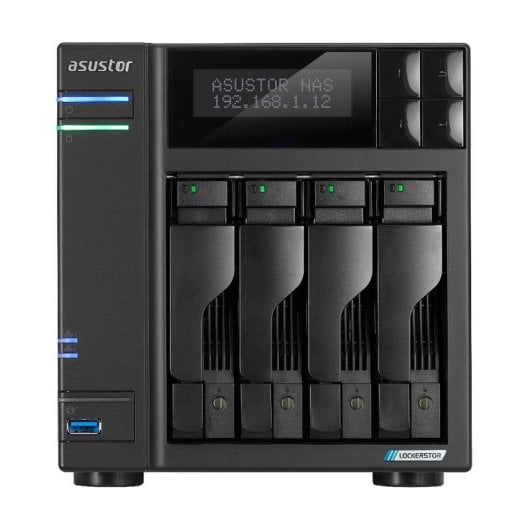 NAS desktop ASUSTOR 4 bay Intel Celeron N5105 4GB DDR4 2x2.5GbE ADM