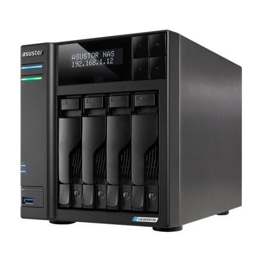NAS desktop ASUSTOR 4 bay Intel Celeron N5105 4GB DDR4 2x2.5GbE ADM