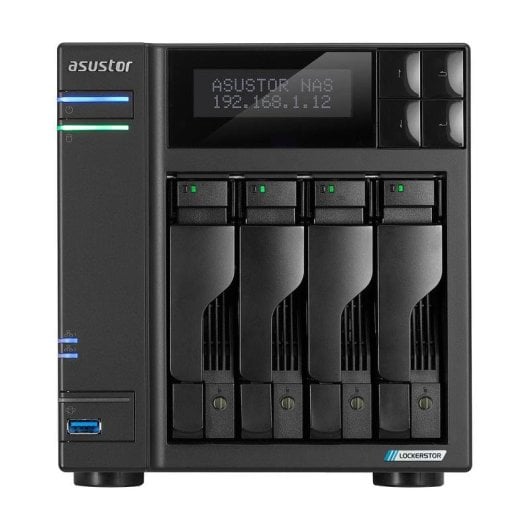 NAS desktop ASUSTOR 4 bay Intel Celeron N5105 4GB DDR4 2x2.5GbE ADM