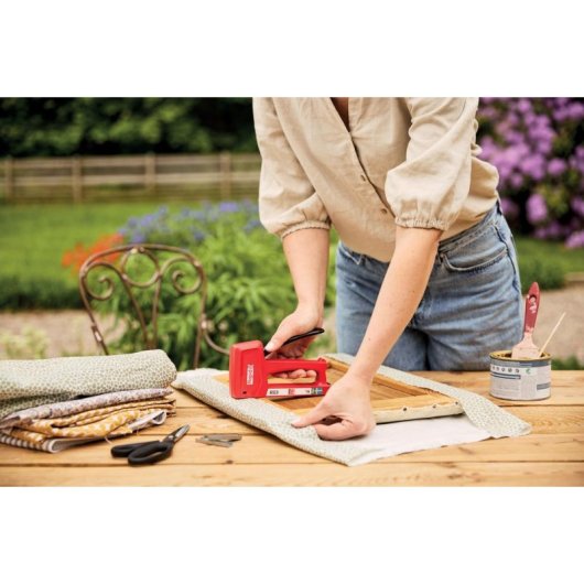 Grapadora Rapid 5001747 Rot Ergonomischer Griff 4-10 mm Schweden