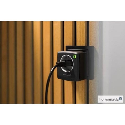 Presa intelligente Homematic IP 161599A0 Controllo vocale e Statistiche di consumo