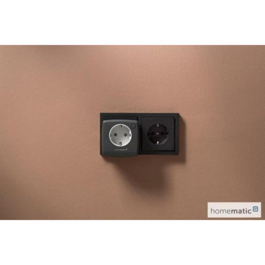 Presa intelligente Homematic IP 161599A0 Controllo vocale e Statistiche di consumo