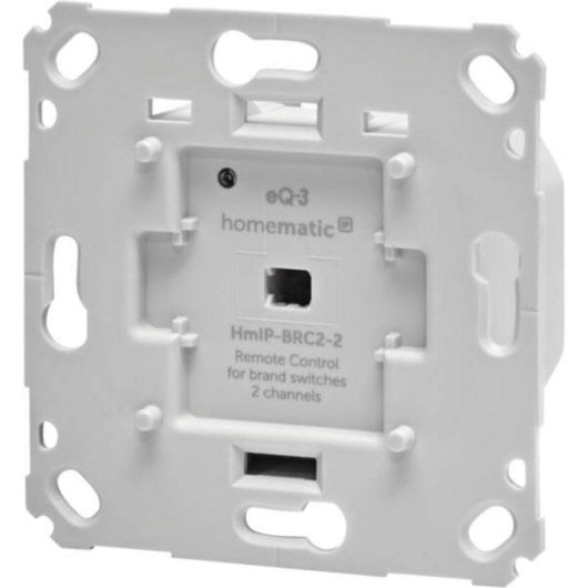 Interrupteur Intelligent Homematic IP 161839A0 Radiofréquence 2 boutons Compatible Smart Home
