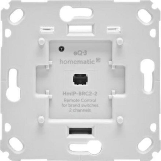 Interrupteur Intelligent Homematic IP 161839A0 Radiofréquence 2 boutons Compatible Smart Home