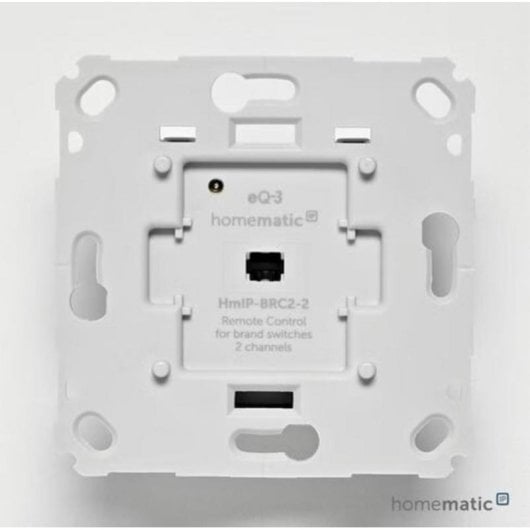 Interrupteur Intelligent Homematic IP 161839A0 Radiofréquence 2 boutons Compatible Smart Home