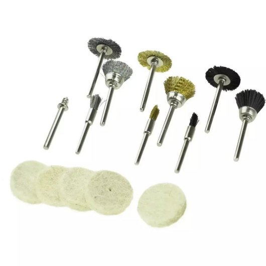 Winkelschleifer-Zubehör Dedra 08T608 Set 15-teilig Multimaterial Profi