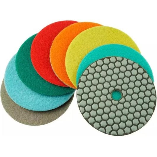 Disque de polissage Dedra H10H1500 diamant 100 mm grain 1500 sec