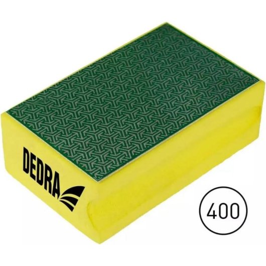 Papier abrasif Dedra FG0400 diamant grain 400 pour pierre et céramique