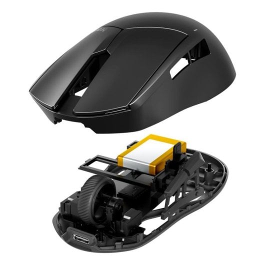 Ratón Be quiet! Dark Perk Ergo Wireless RF USB-C 32000 DPI Nero Ultralight