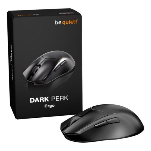 Ratón Be quiet! Dark Perk Ergo Wireless RF USB-C 32000 DPI Nero Ultralight