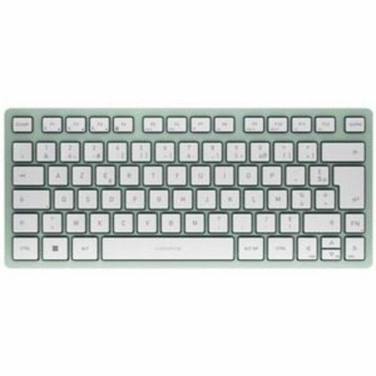 Clavier Cherry KW 7100 MINI BT compact sans fil Bluetooth AZERTY menthe