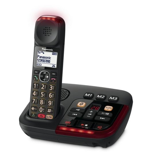 Telefon Panasonic KX-TGM420EXB DECT kabellos Lautstärke Extra Anrufbeantworter
