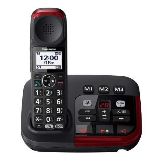 Telefon Panasonic KX-TGM420EXB DECT kabellos Lautstärke Extra Anrufbeantworter