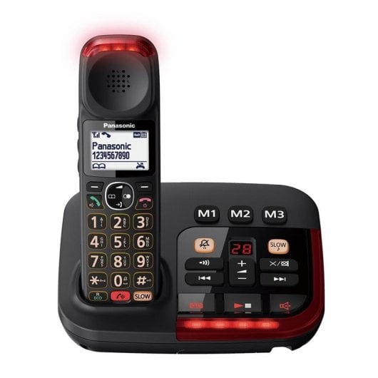 Telefon Panasonic KX-TGM420EXB DECT kabellos Lautstärke Extra Anrufbeantworter