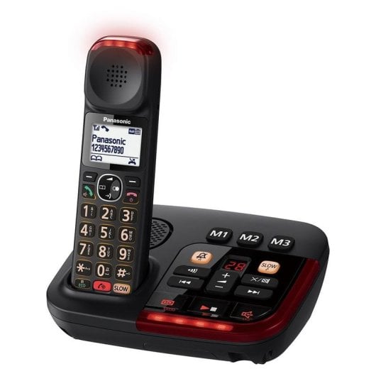 Telefon Panasonic KX-TGM420EXB DECT kabellos Lautstärke Extra Anrufbeantworter
