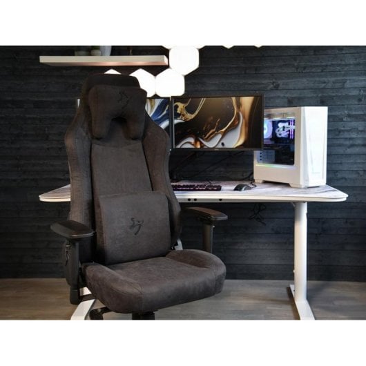 Silla gaming Arozzi Vernazza Supersoft Pure Black ergonómica 145 kg