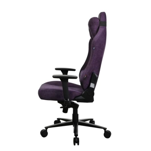 Chaise gaming Arozzi Vernazza SoftFabric aluminium violet hauteur extra